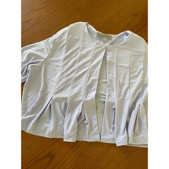 NWT Danny and Nicole Purple Top Size L - Picture 2 of 9